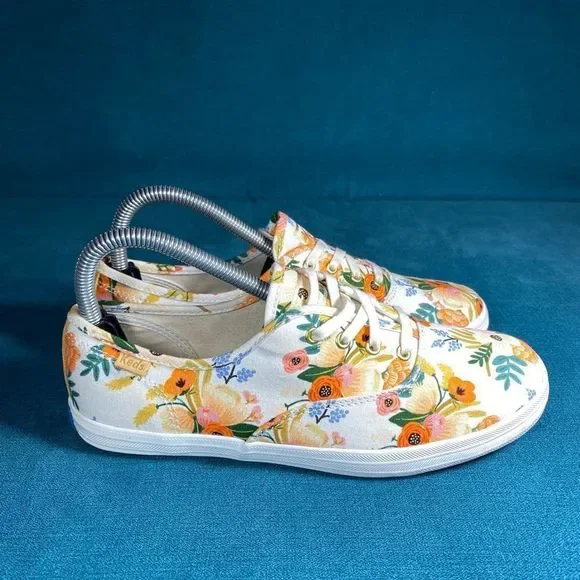 Size 6.5 - Women’s Keds x Rifle paper floral sneakers - Picture 3 of 10